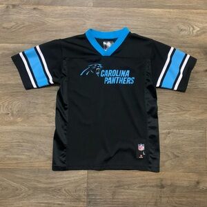 NFL Panthers Black and Blue Kids Jersey